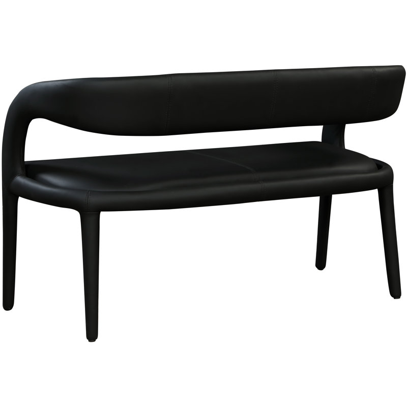 Wade Logan® Aurich Faux Leather Upholstered Bench Wayfair